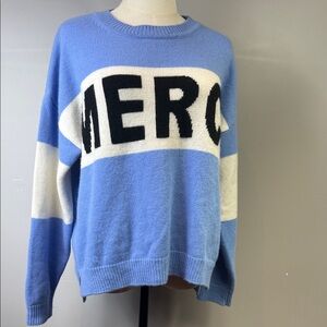 ✨ The Cashmere Project “MERCI” Cashmere Knit Sweater – Size L